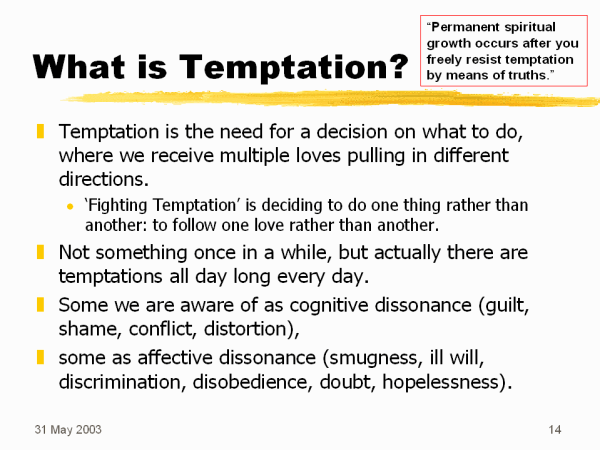 What is Temptation?